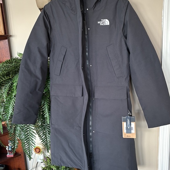 Brand New The North Face Arctic Premium Parka Relaxed Fit Faux Fur Hooded Jacket - Picture 11 of 16